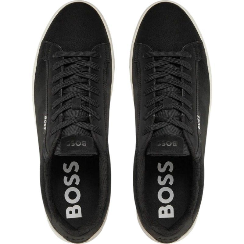 Boss - Rhys_Tenn Sneakers - Zwart