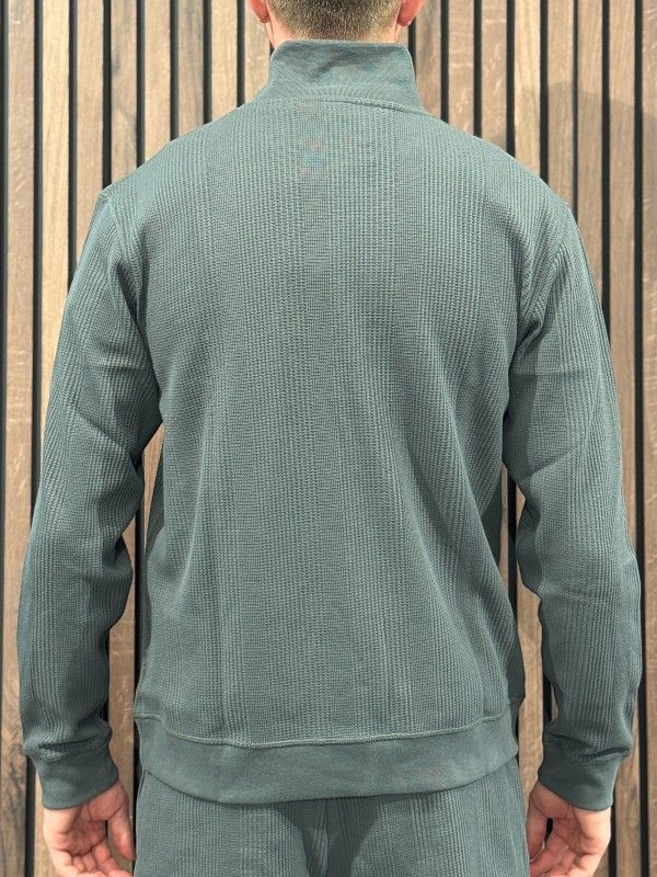 Boss - Structure 1/4 Zip - Groen