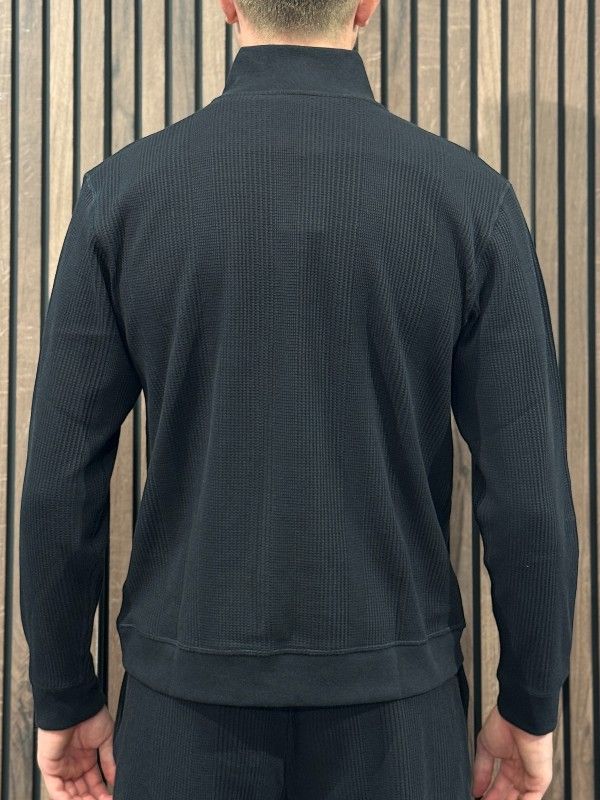 Boss - Structure 1/4 Zip - Zwart