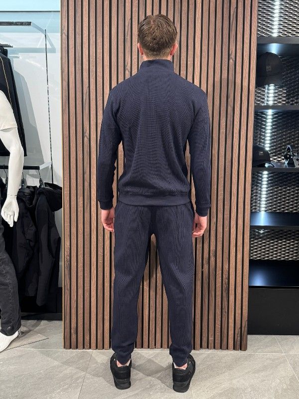 Boss - Structure Pants - Blauw