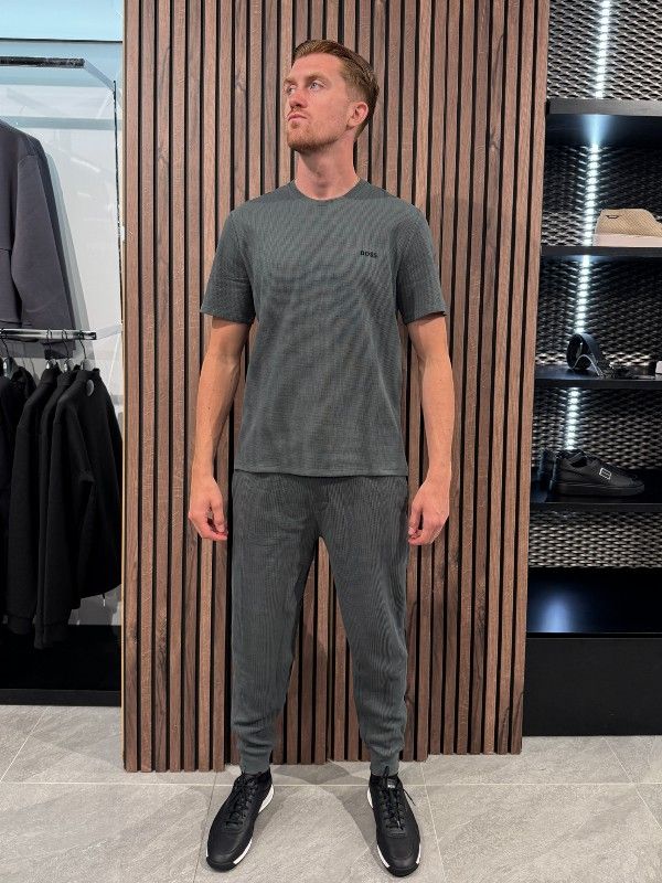 Boss - Structure Pants - Groen