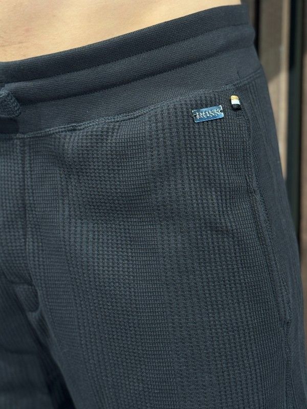 Boss - Structure Pants - Zwart