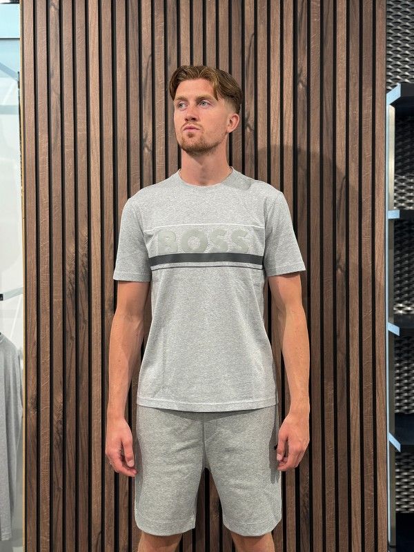 Boss - Tee Iconic Zone - Grijs