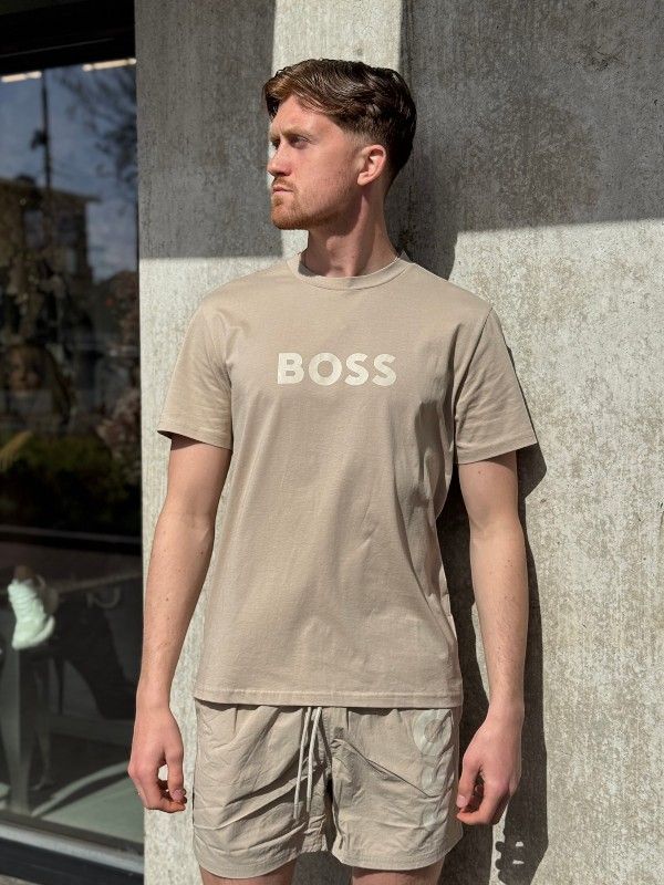 Boss - T-Shirt RN - Beige