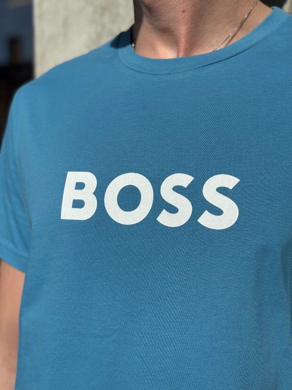 Boss - T-Shirt RN - Blauw