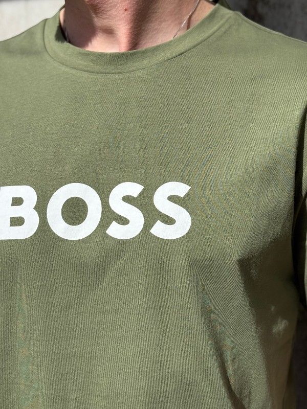 Boss - T-Shirt RN - Groen