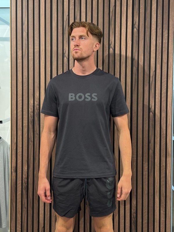 Boss - T-shirt RN - Grijs