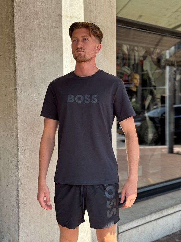 Boss - T-shirt RN - Grijs