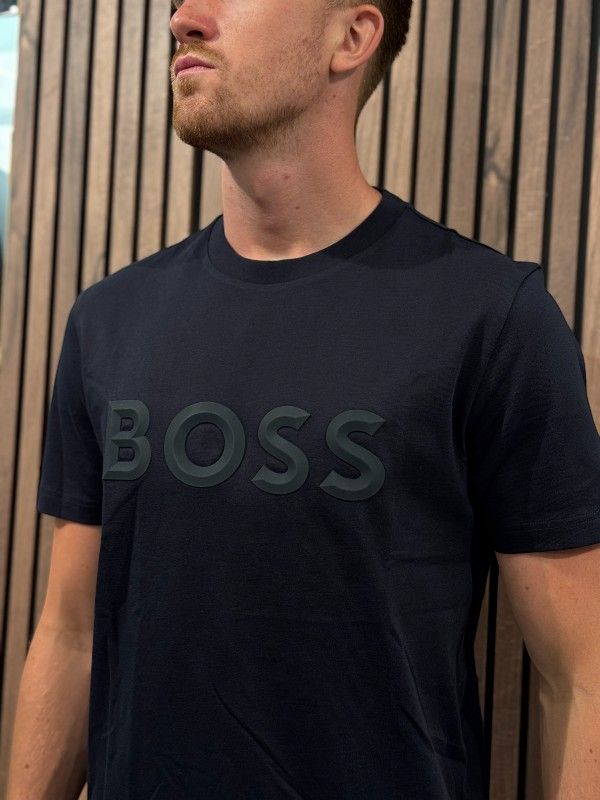 Boss - Tee Iconic Zone - Blauw
