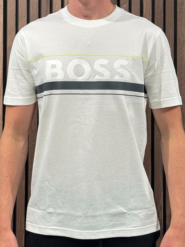 Boss - Tee Iconic Zone - Wit