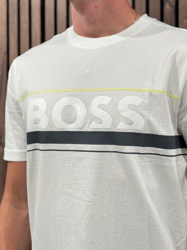 Boss - Tee Iconic Zone - Wit