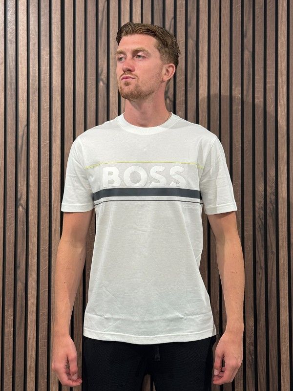 Boss - Tee Iconic Zone - Wit