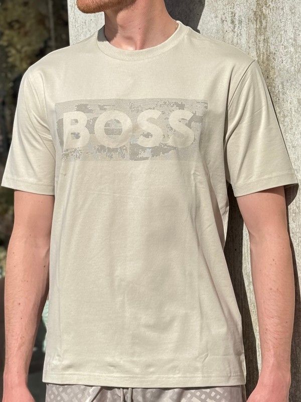 Boss - TS_Globe Logo - Beige
