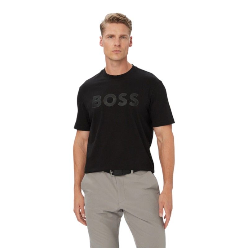 Boss - TS_Structure Logo - Zwart