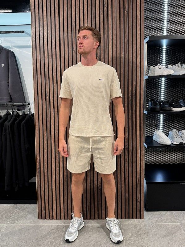 Boss - Waffle Set - Beige