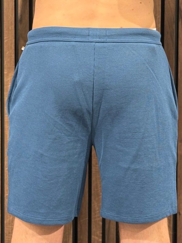 Boss - Waffle Shorts - Blauw