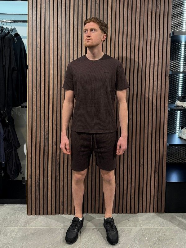 Boss - Waffle Shorts - Bruin