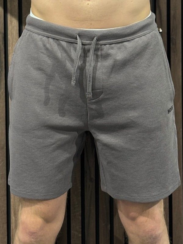 Boss - Waffle Shorts - Paars