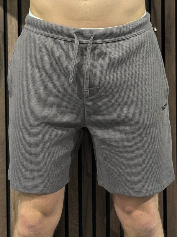Boss - Waffle Shorts - Paars