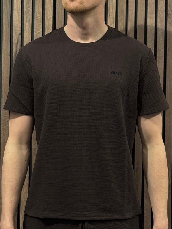 Boss - Waffle T-Shirt - Bruin