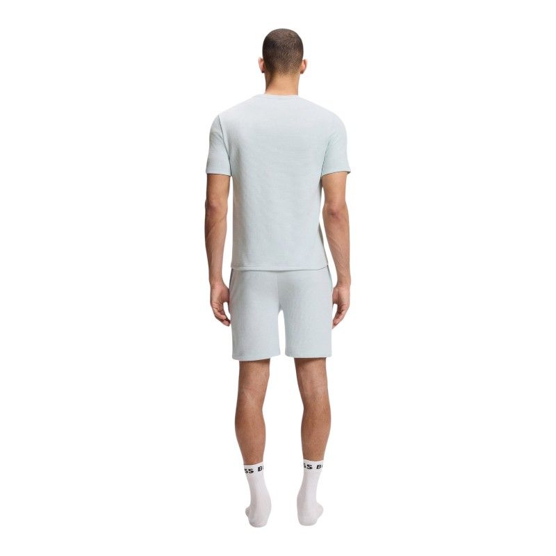 Boss - Waffle T-Shirt - Lichtblauw
