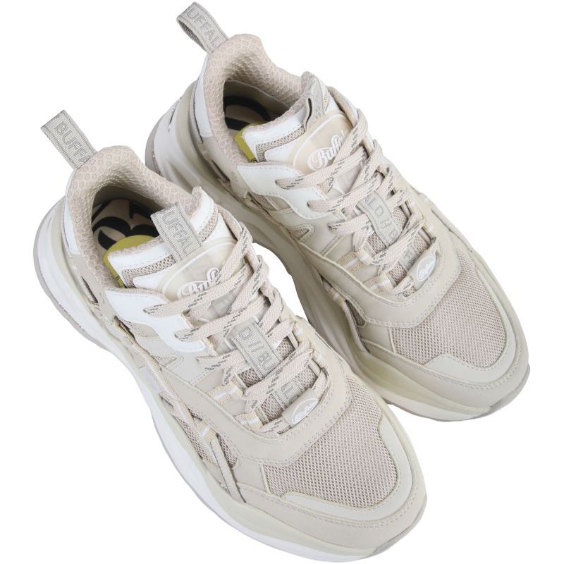 Buffalo - Triplet Hollow Sneakers - Beige