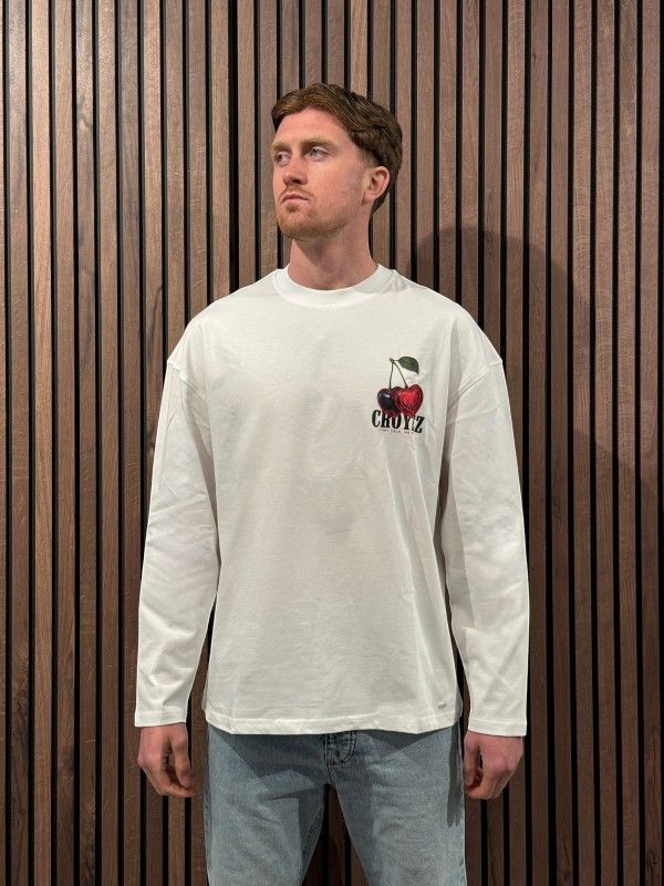 Croyez - Cerise D'Amour Longsleeve - Wit