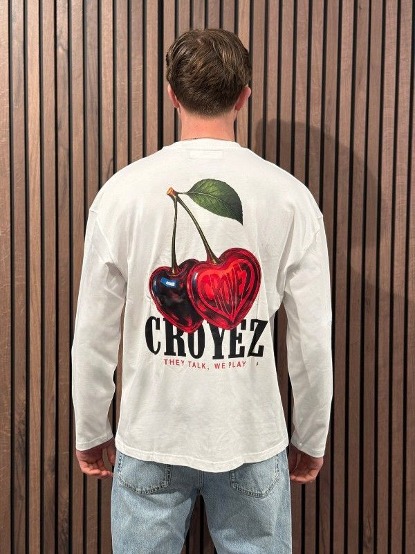 Croyez - Cerise D'Amour Longsleeve - Wit