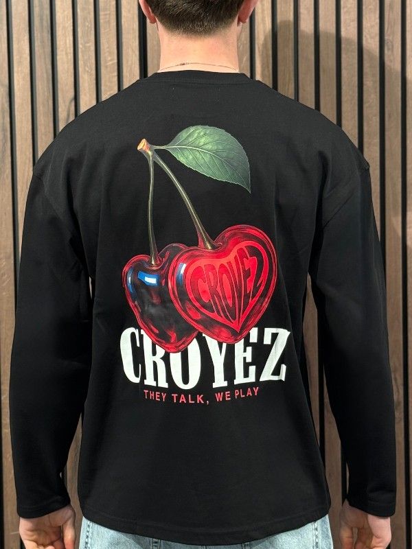 Croyez - Cerise D'Amour Longsleeve - Zwart