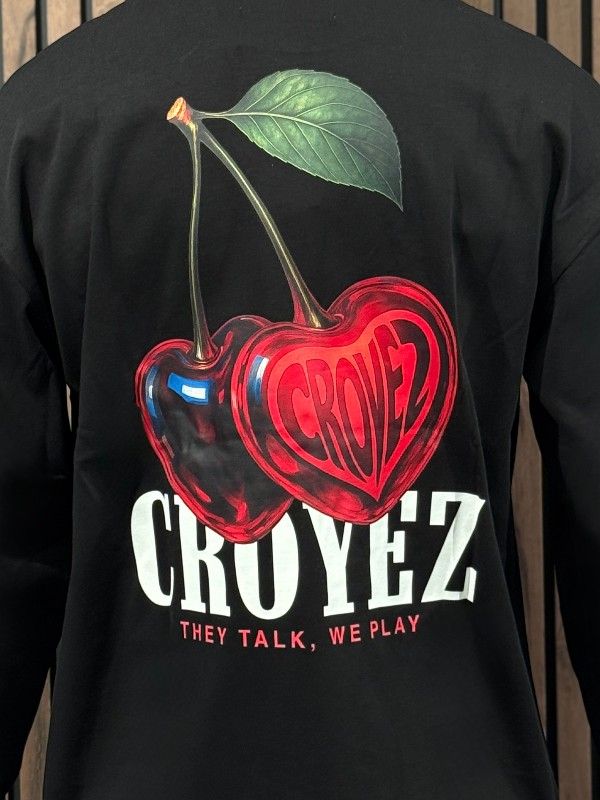 Croyez - Cerise D'Amour Longsleeve - Zwart