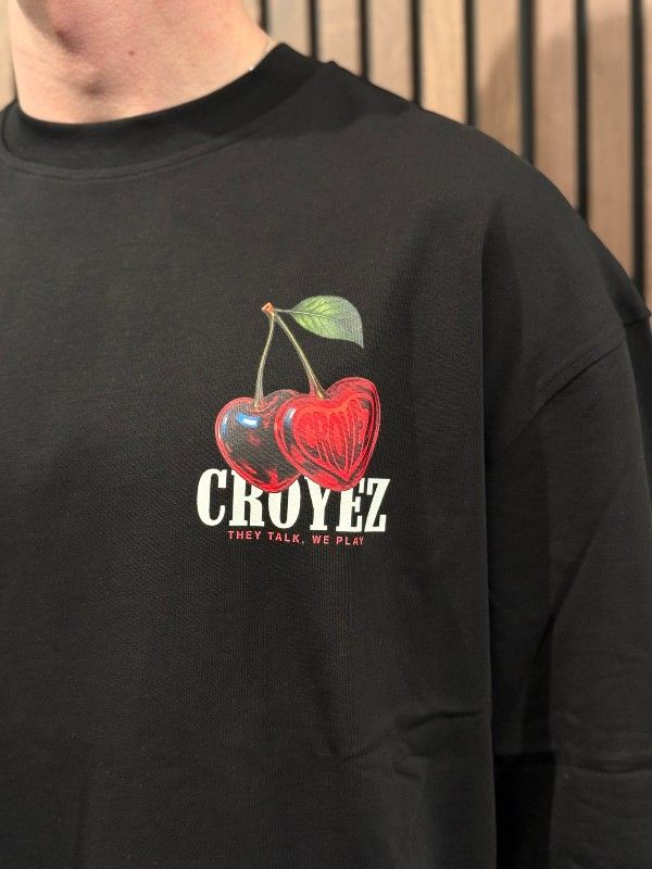 Croyez - Cerise D'Amour Longsleeve - Zwart