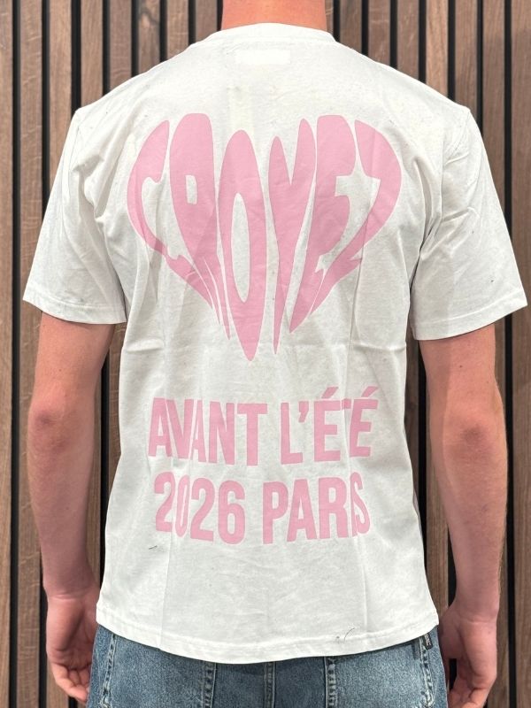 Croyez - Classique T-shirt - Wit