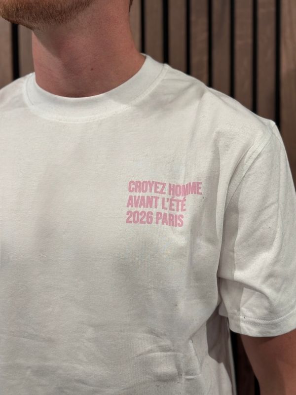 Croyez - Classique T-shirt - Wit