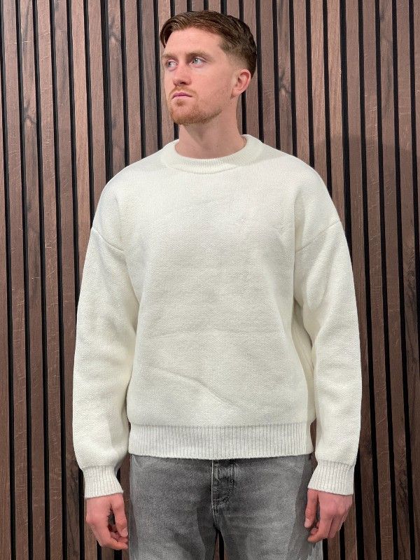 Croyez - Croyez Gallery Knit Sweater - Wit