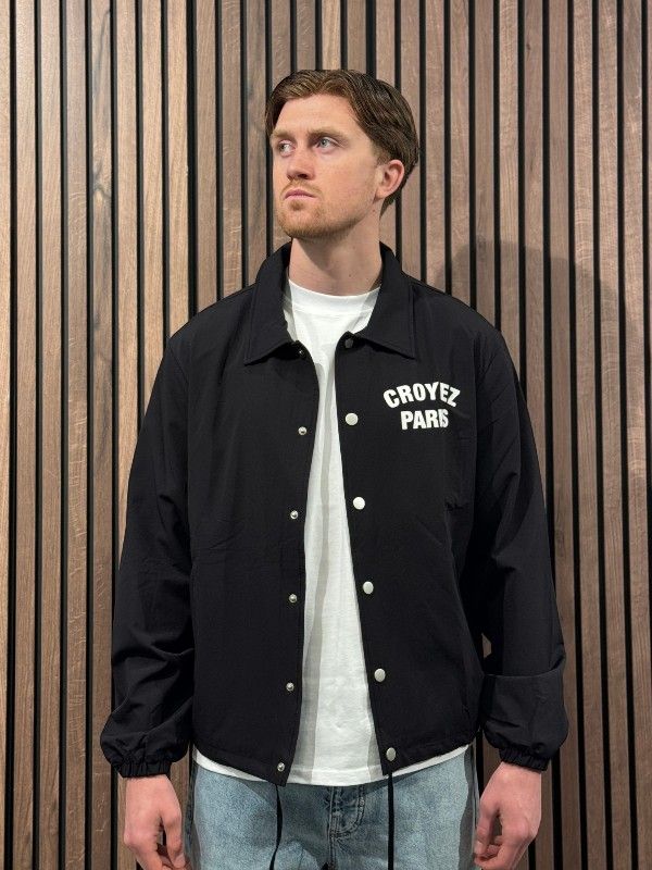 Croyez - Croyez Paris Coach Jacket - Zwart