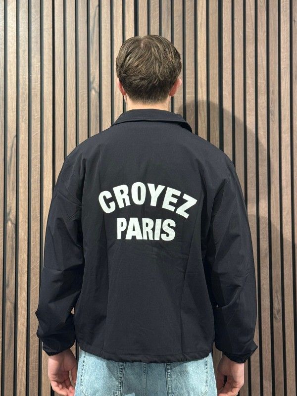 Croyez - Croyez Paris Coach Jacket - Zwart