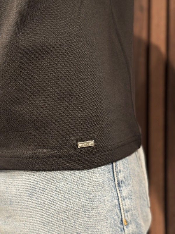 Croyez - Croyez Stitched Heart T-shirt - Zwart