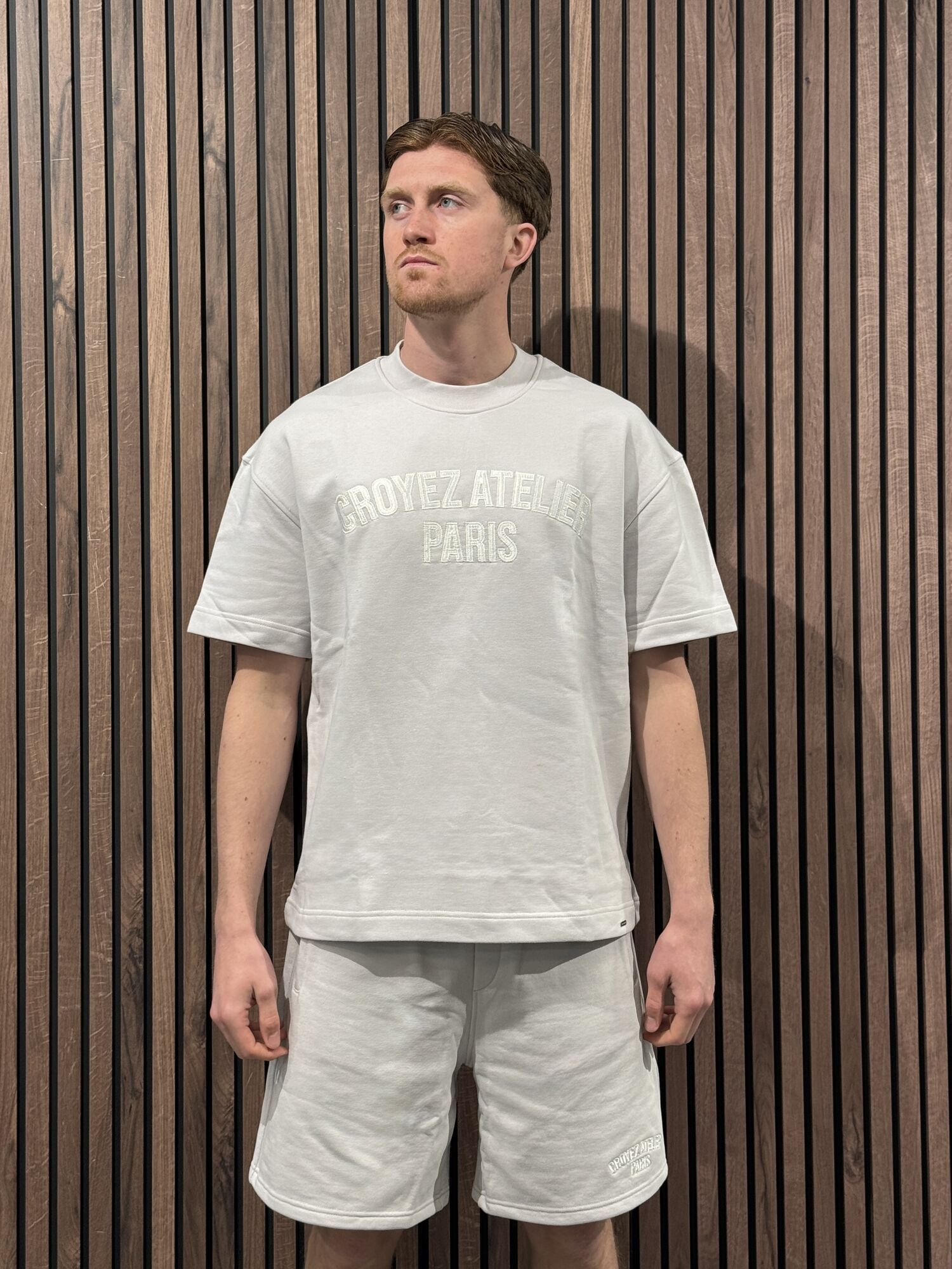 Croyez - Heavyweight Atelier T-shirt - Grijs