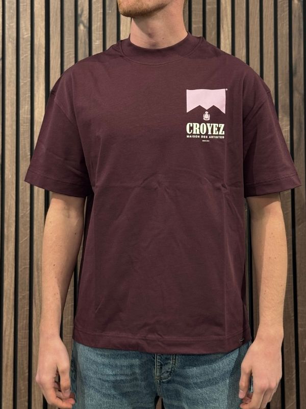 Croyez - Maison Fumes T-shirt - Rood