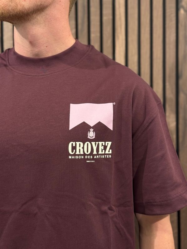 Croyez - Maison Fumes T-shirt - Rood