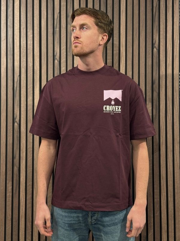 Croyez - Maison Fumes T-shirt - Rood