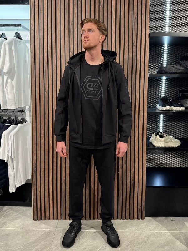 Cruyff Classics - Hydrox Tee - Zwart