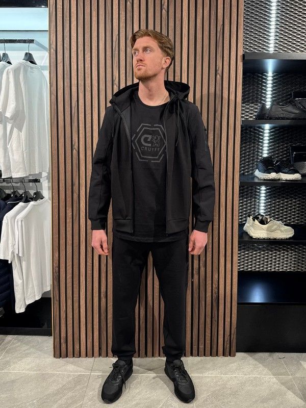 Cruyff Classics - Hydrox Tee - Zwart