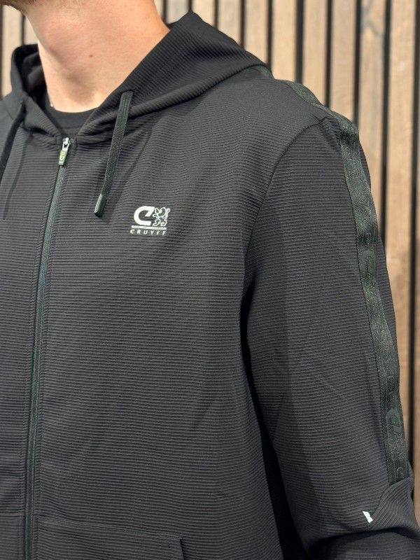 Cruyff Classics - Quartz Fz Hood - Zwart