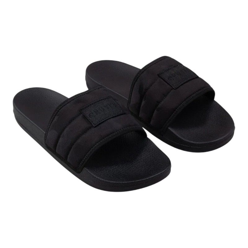 Cruyff Classics - Quilted Slide - Zwart
