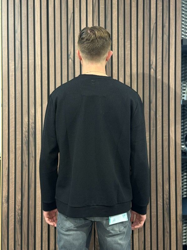 Cruyff Classics - Retro Badge Jumper - Zwart