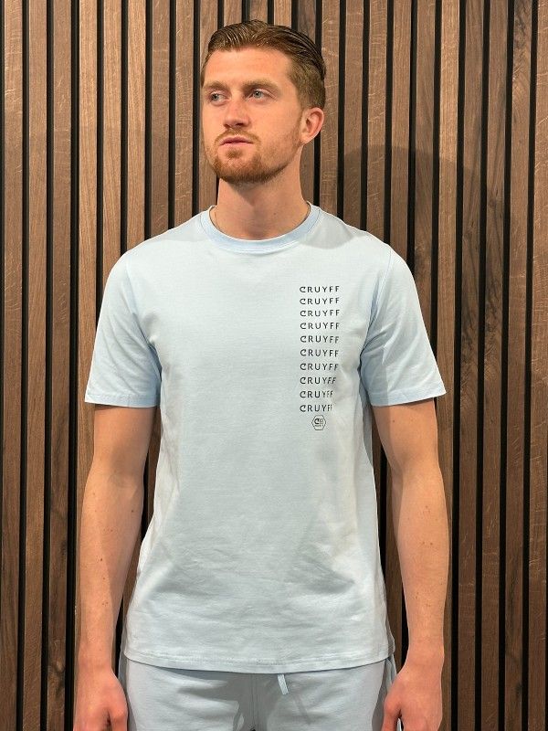 Cruyff Classics - Creditos Tee - Blauw
