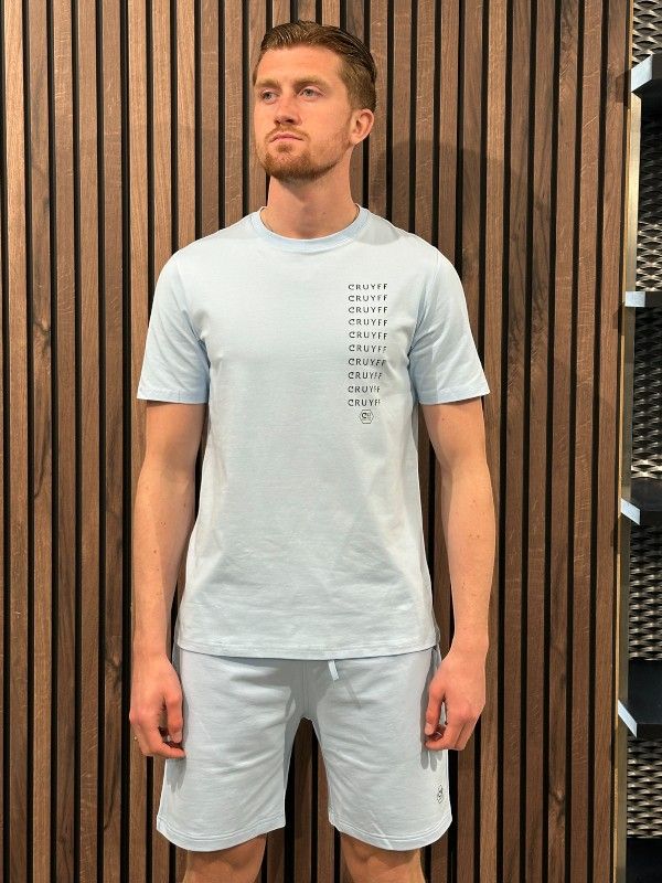 Cruyff Classics - Creditos Tee - Blauw