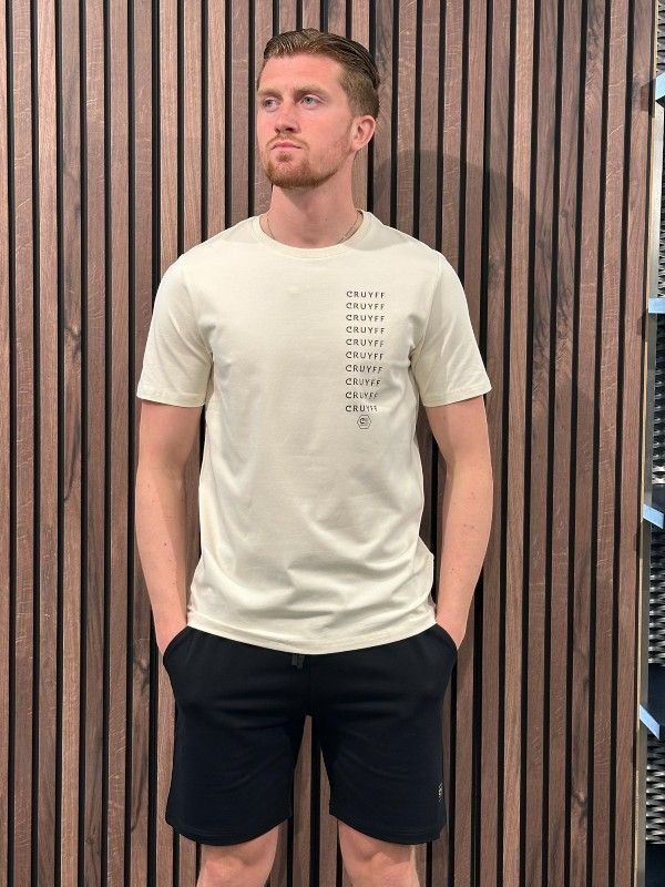 Cruyff Classics - Creditos Tee - Beige