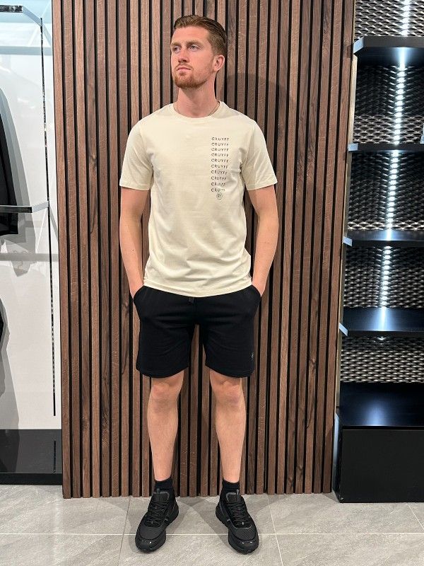 Cruyff Classics - Creditos Tee - Beige